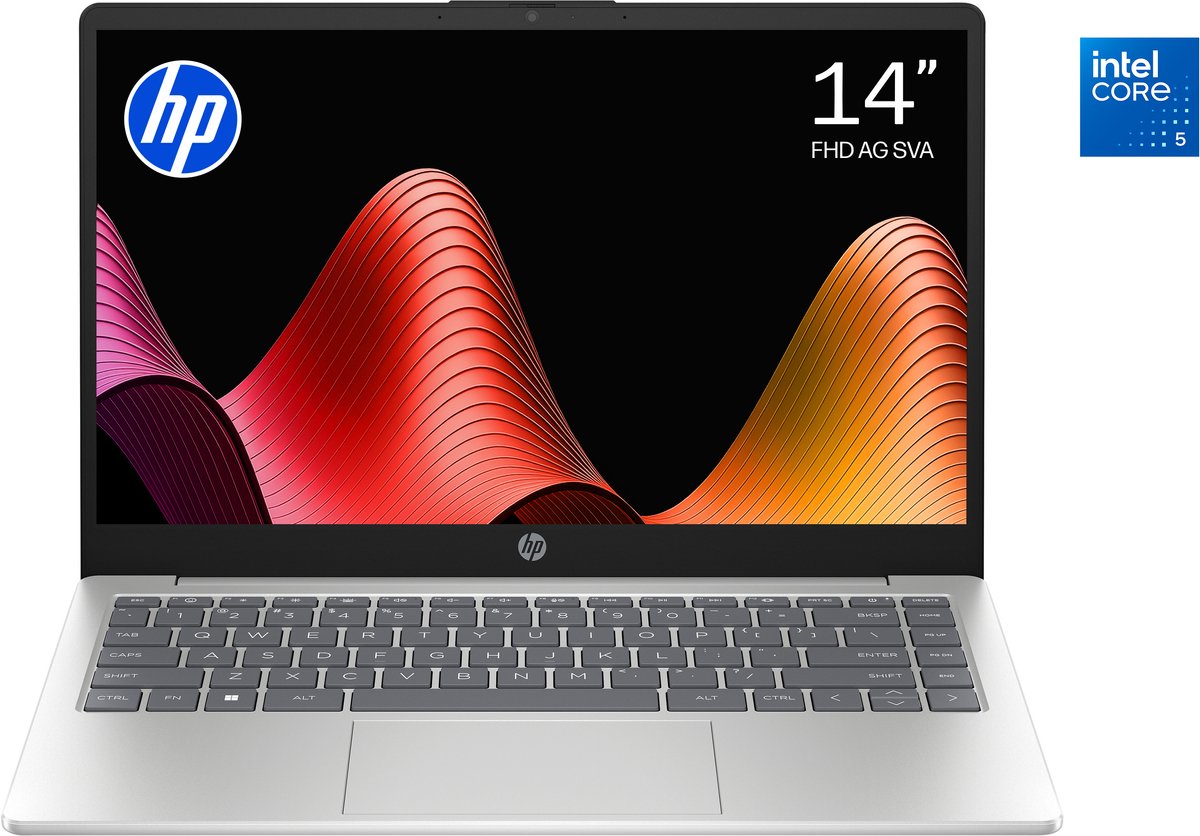 HP Laptop 14-ep1750nbx - Laptop - 14 inch - Core 5 - 16GB/512GB - azerty