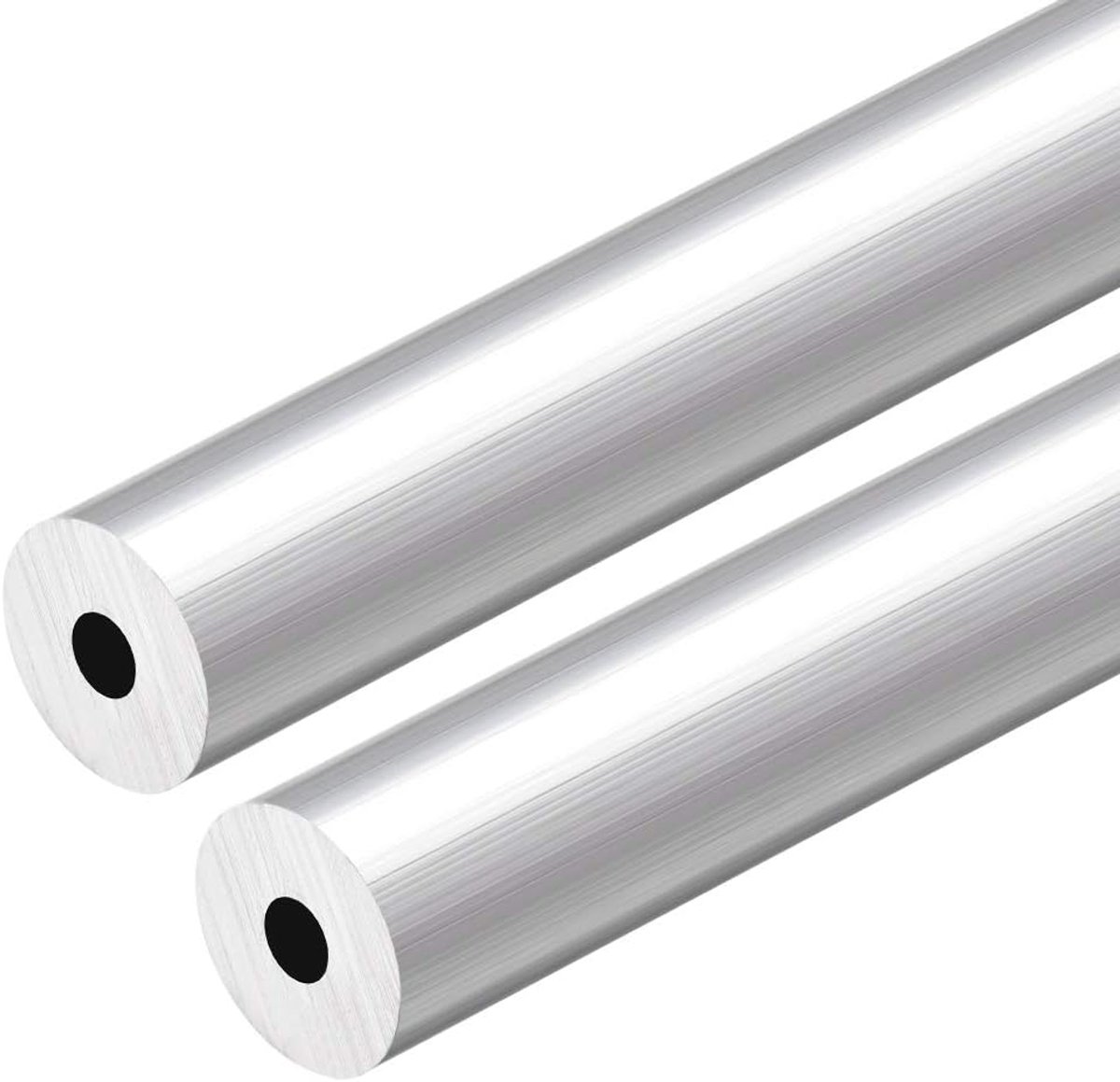 Sourcing map 6063 aluminium ronde buis 300 mm lengte 16 mm OD 5-15 mm binnendiameter naadloze aluminium rechte buizen 5 mm ID x 16 mm OD 2 stuks