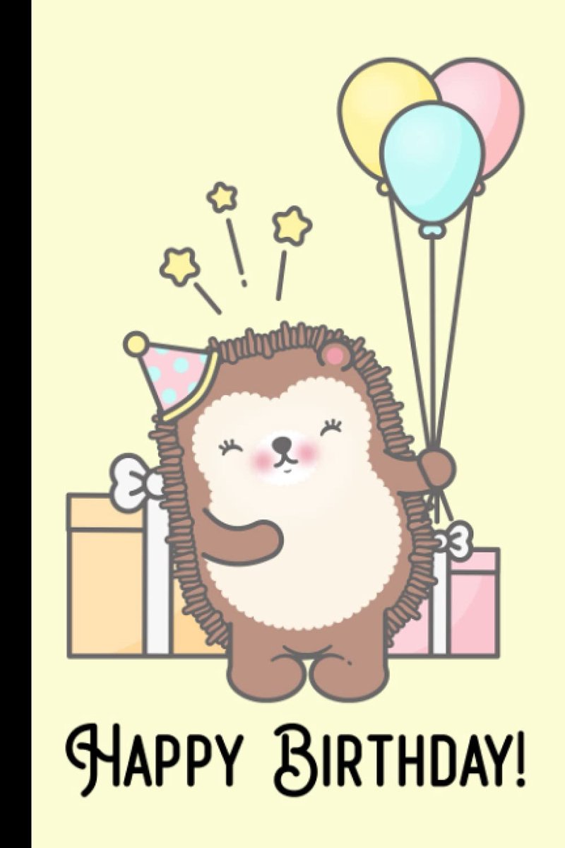 Birthday: Hedgehog Notebook For Girls, Hedgehog Lovers, Unique Gift Alternative to Card