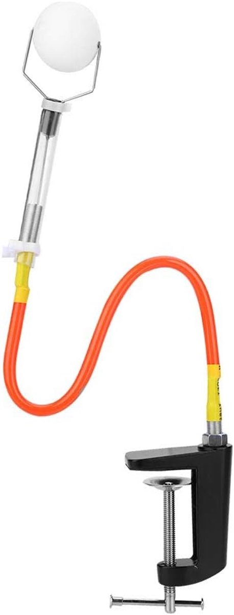 Tafeltennis Oefenrobot, Professionele Rapid Rebound Technologie, Tafeltennis Training Set met Ball Clip Accessoires voor Thuisgebruik Sportcentra Scholen en Recreatie voor Kinderen Volwassenen