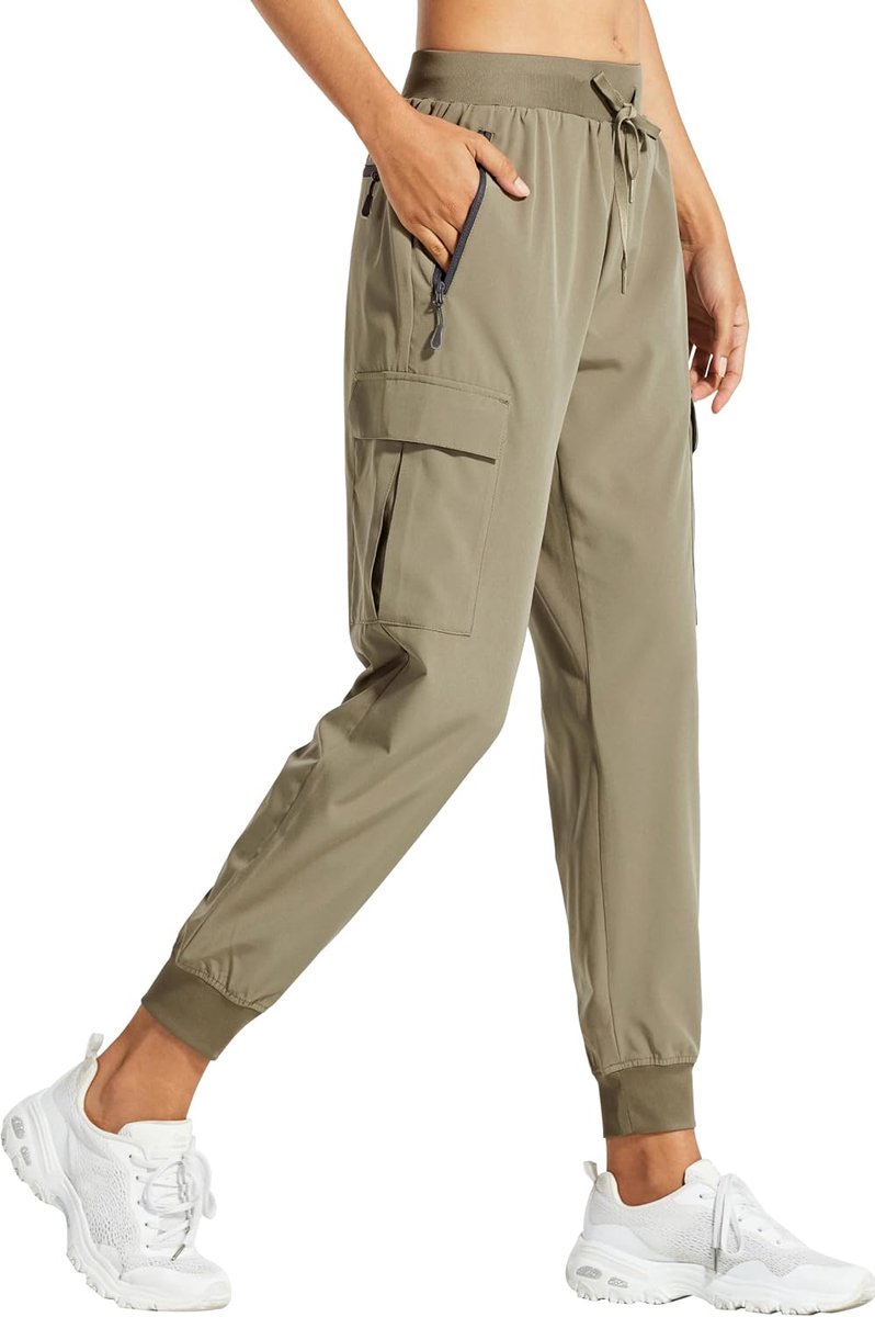 Wandelbroek Dames Cargo Joggingbroek Outdoorbroek Trekkingbroek Lichtgewicht Sneldrogende Joggers