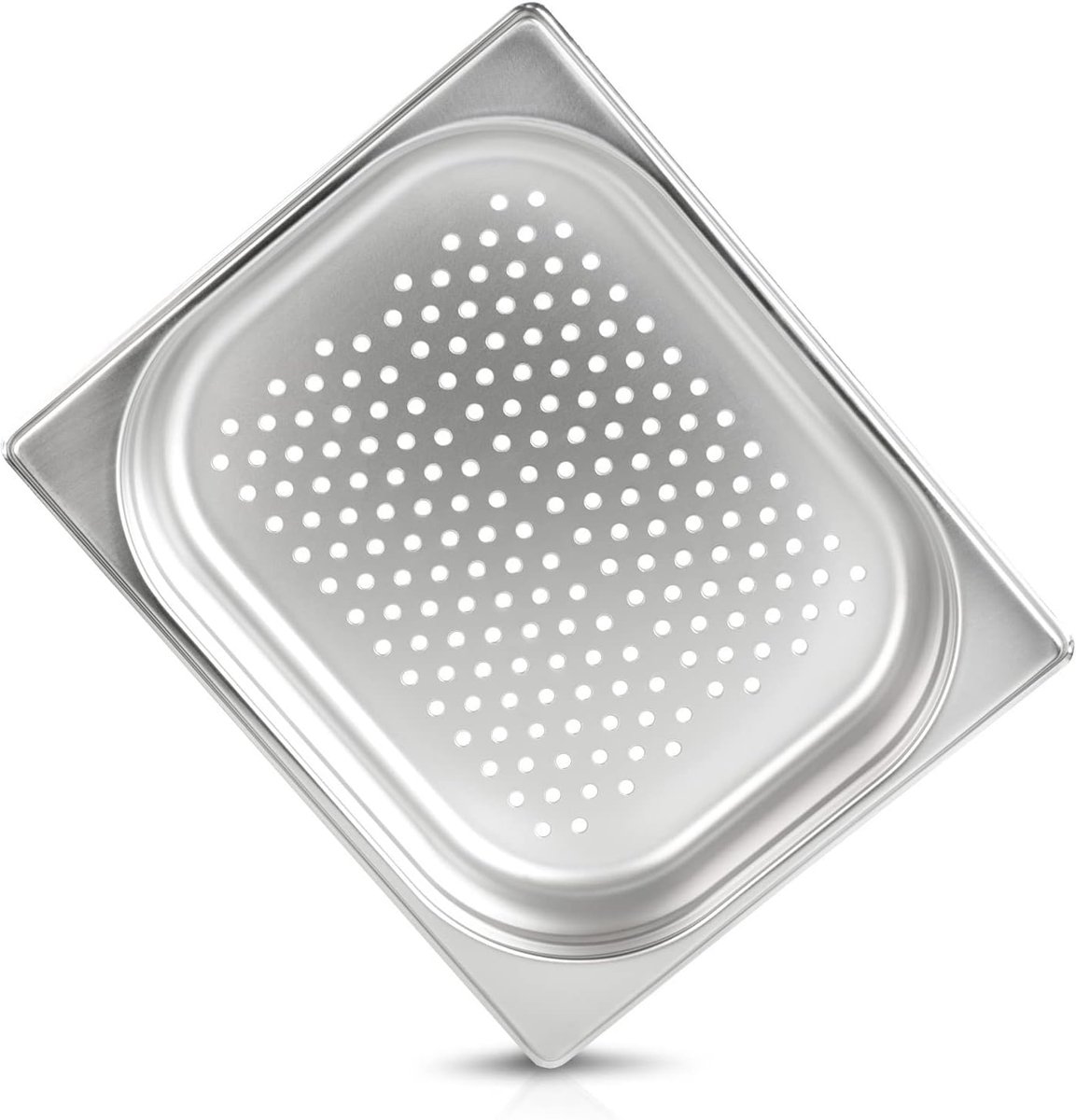Geperforeerd voor Gaggenau/Miele/Siemens stomer | (roestvrij staal/vaatwasser, Gastronorm 1/2, B 32,5 x D 26,5 x H 4,0 cm)