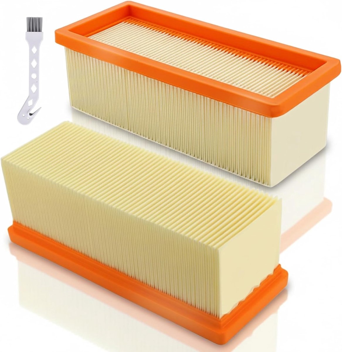 Filters voor Kärcher A 2701, A 2731 pt, A 2801 plus | SE 2001, SE 3001, SE 5100, SE 5001, SE 6100, SE 6100 nat- en droogstofzuiger, accessoires 6.414-498.0