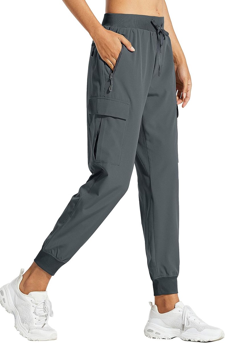Wandelbroek Dames Cargo Joggingbroek Outdoorbroek Trekkingbroek Lichtgewicht Sneldrogende Joggers