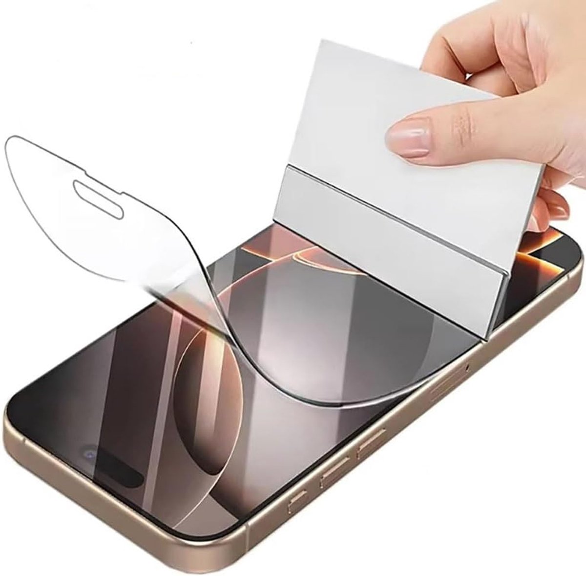 Ultra Clear voor iPhone 14 Pro Max, 2-delige displaybescherming met HD-helderheid en krasbescherming, zonder luchtbellen en zelfherstellend