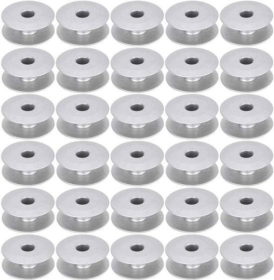 100 Stuks Aluminium Klossen voor DY 6 Tot 5 Loopvoet Industriële Naaimachine Zonder Gaten, Praktisch en Duurzaam (6-5 Hellende spoel) — afbeelding 2