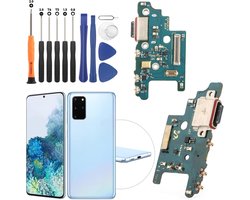 Oplaadaansluiting compatibel met Samsung Galaxy S20+ 4G/5G G980B USB dock connector jack board voor Samsung Galaxy S20 Plus 4G/5G flexibele kabel oplaadpoort oplaadpoort vervanging