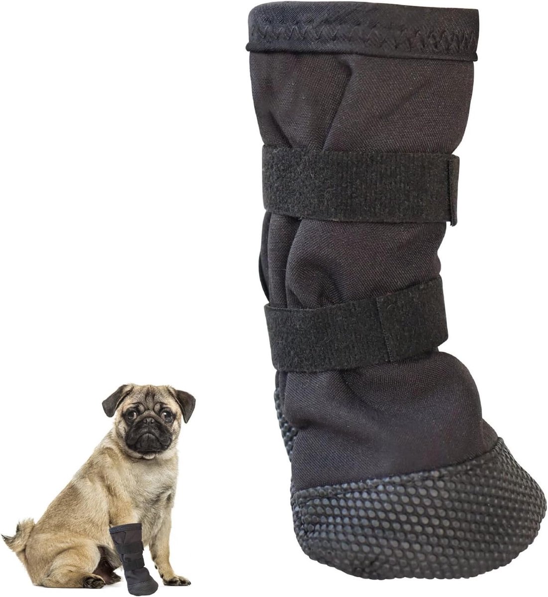 Schoenen, regenschoenen voor honden, beschermende laarzen voor honden, waterdicht, zacht, antislip, wondpoten, bescherming voor het stoppen van likken