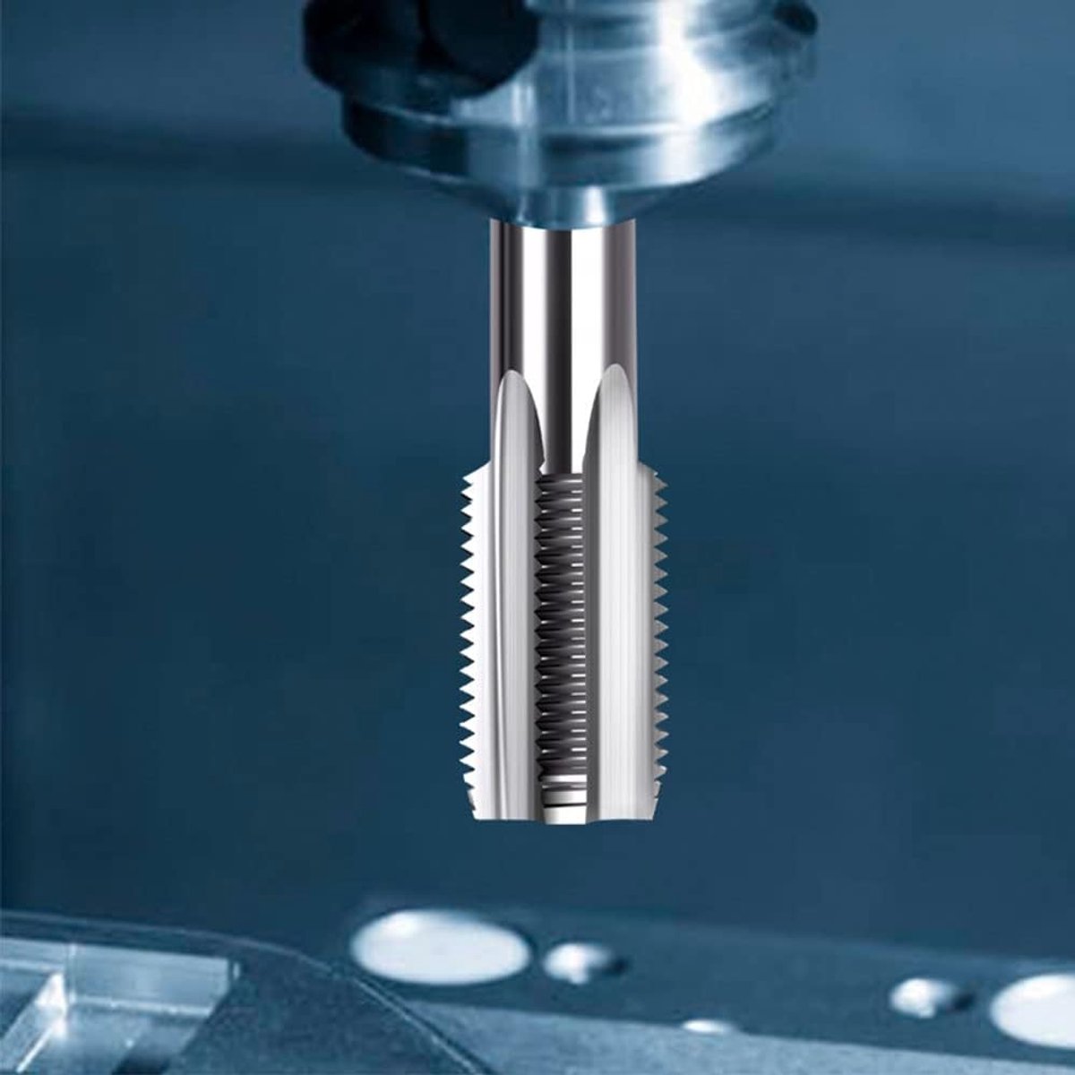 Hss Tap Door Gat Rechte Spiraal Geschikt Voor Tapmachine (M18x1.5)