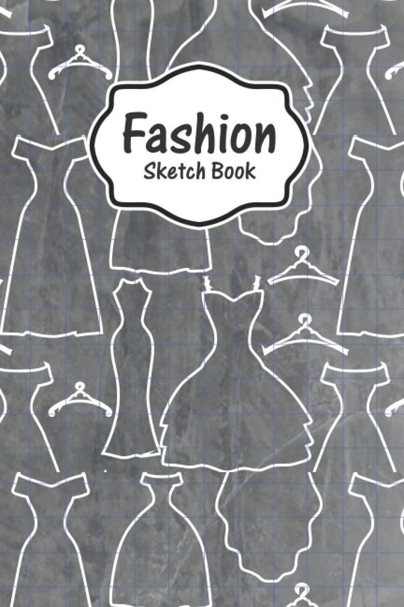 Sketch Book: A Unique Fashion Sketch Book Female Figure Template For Fashion Design Beginners Student And Professionals, Create A Fashion Wish List Of Custom Design Outfits