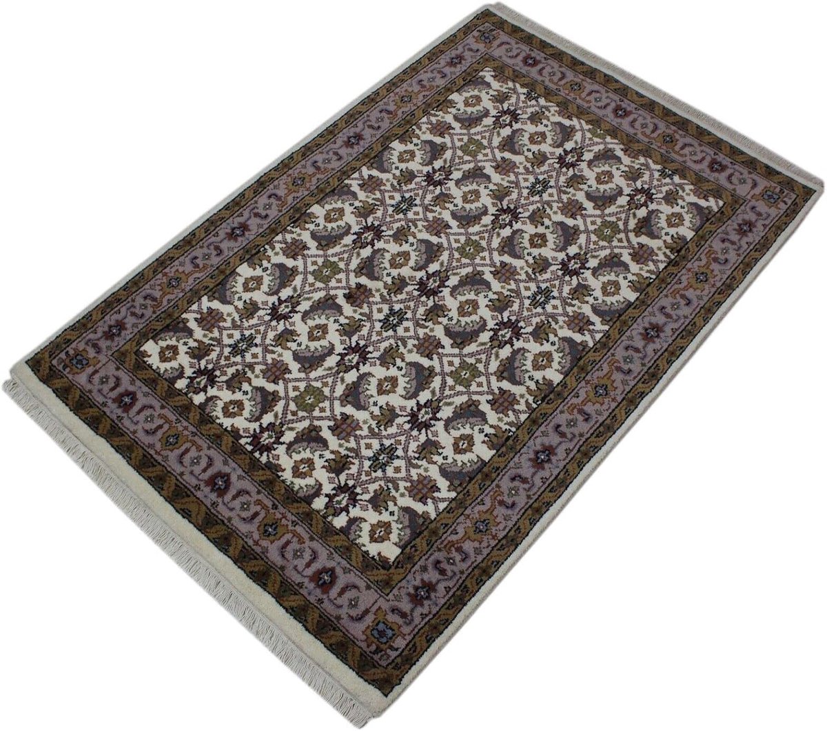 Tapijt wol handgeknoopt Oosterse tapijt 100% scheerwol 120X180 cm D9