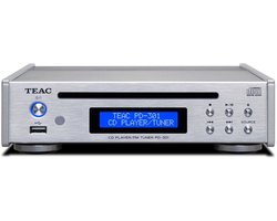 TEAC: PD-301 Tuner/CD-speler - Zilver
