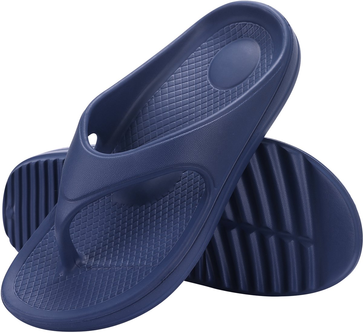 Homaxy - Ergonomic Flip-Flops - Dames Slippers - Anatomic Dames Slippers - Marineblauw