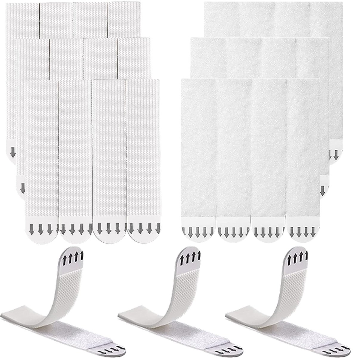 Omgoods - Set van 24 Plakbandstrips voor Foto's en Schilderijen