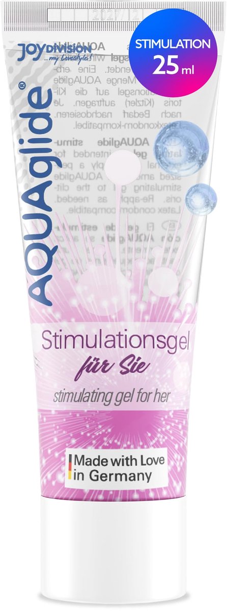 JOYDIVISION Aquaglide stimulerende gel voor haar 25 ml