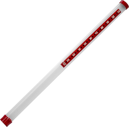 Golfballen Tube - Ballen Verzamelaar - Golfen op de baan - Oprapen zonder bukken - Houdt 21 ballen - Wit — afbeelding 2