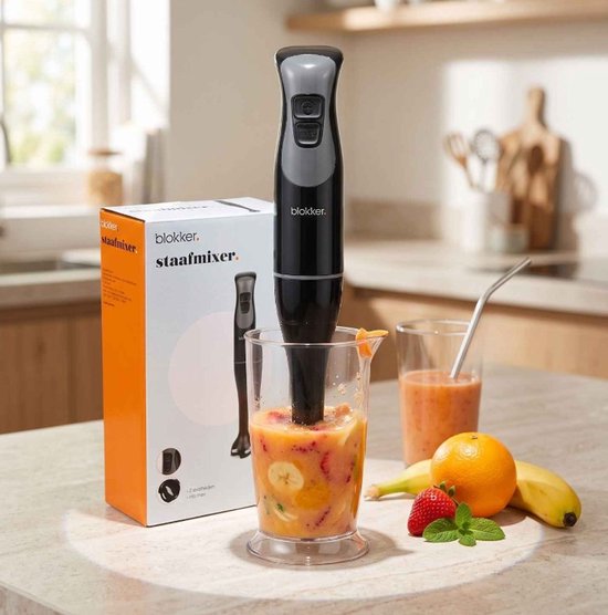 Blokker - Staafmixer BL-11004 - 350W - zwart van Blokker — afbeelding 4