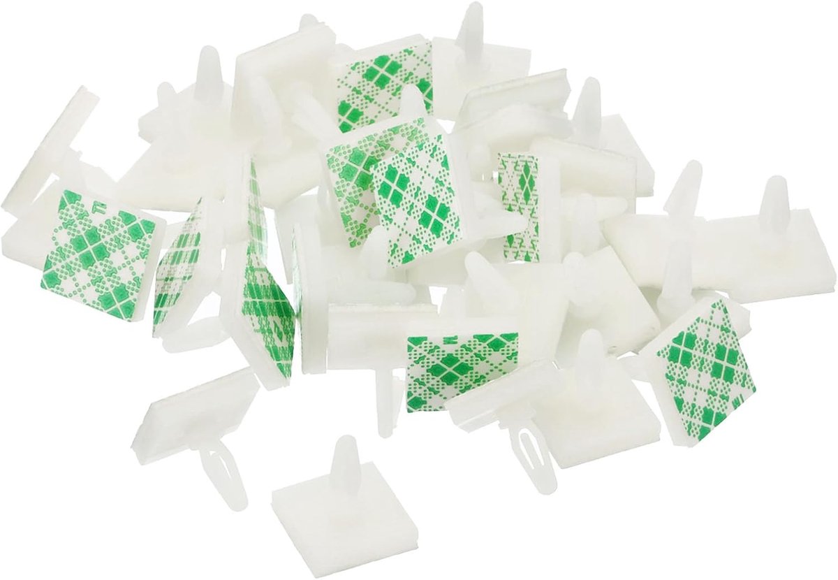 Kleverige PCB-afstandhouders, 40 stuks, houder voor 2 cm, hoge lijm, geïsoleerde afstandhouders voor PCB, PCB, printhouder, wit