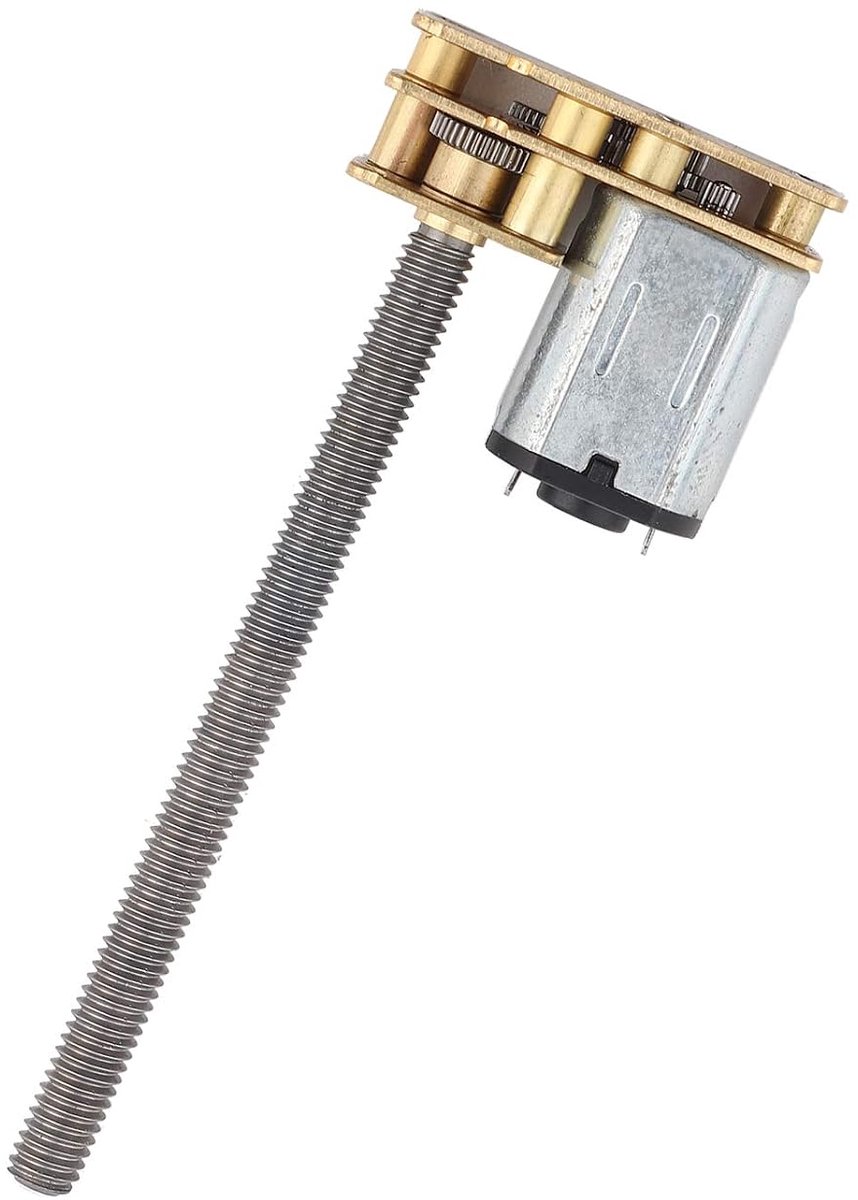 1024 GA20 DC 6 V/12 V schroefdraad van de N20 aandrijfmotor hoge snelheid van de elektromotor M4 x 55 mm schacht 6v 200rpm