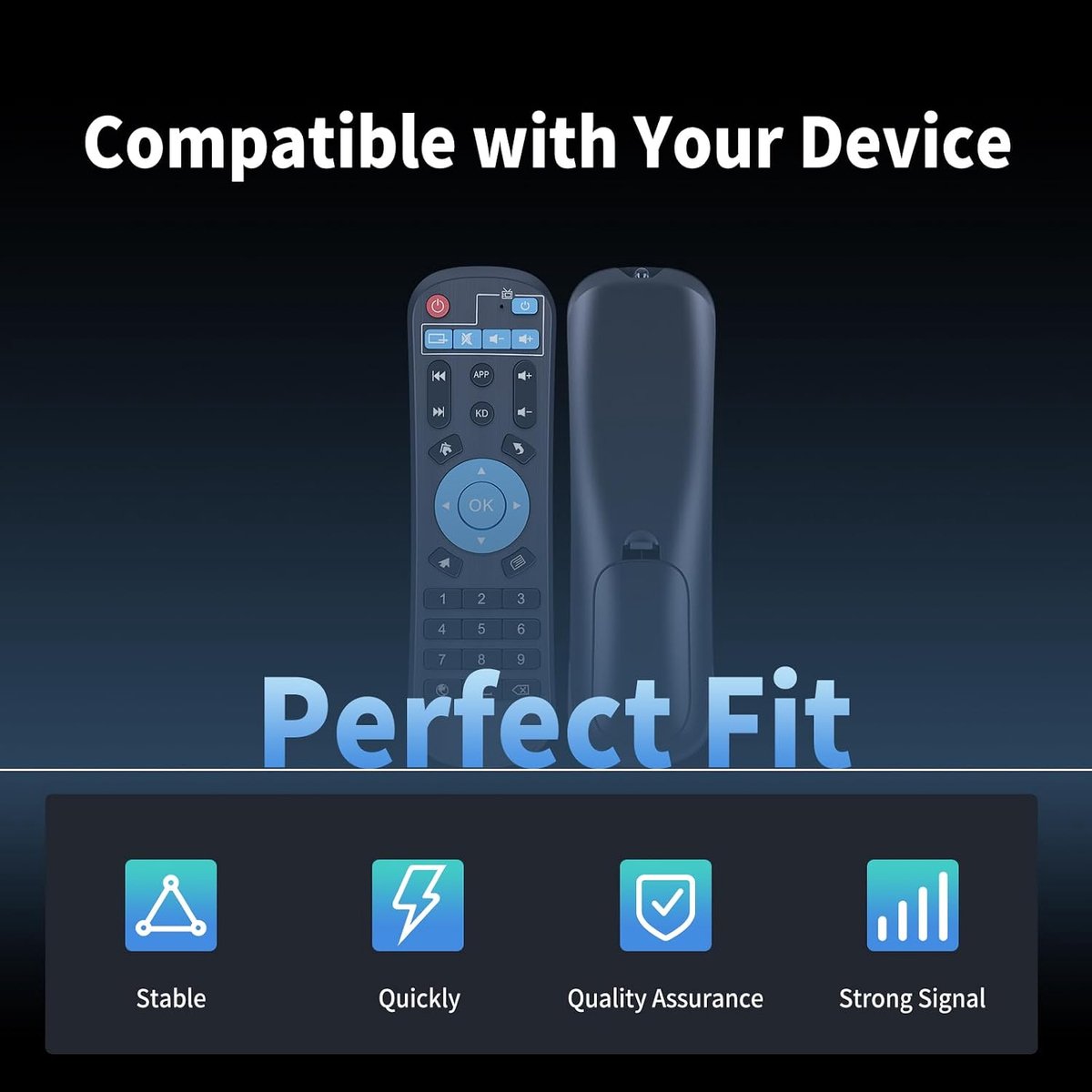 Vervanging universele afstandsbediening voor Android TV Set Top Box voor MXQ T95Z Plus T95K PRO T95V T95U X96 Mini A95X voor Amlogic S905X voor Boss M6 M7 H6 Pro