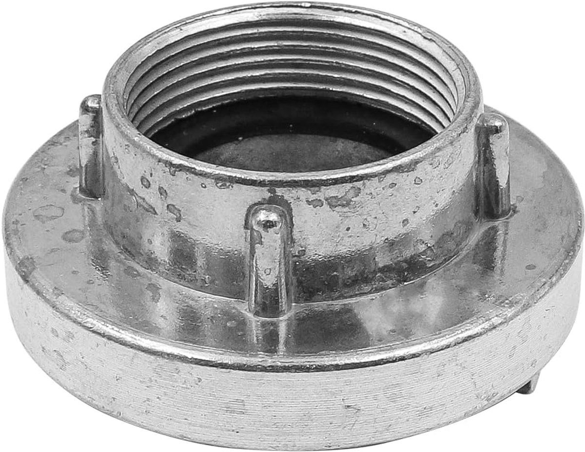 Slangkoppelingen voor bouw en industrie Brandweer stoffen slangen, aansluitaccessoires Aluminium adapter voor schroefdraadkranen (1,5 inch)