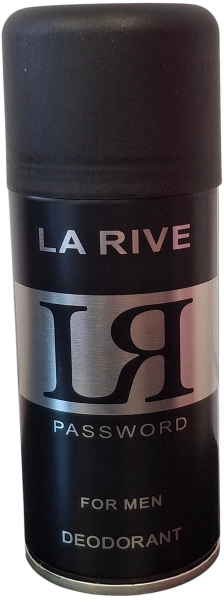 La Rive Password Deodorant Spray voor Heren 150 ml