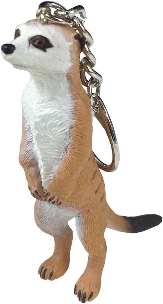 Stokstaartjes Sleutelhanger Ketting Prairie Hond 8Cm
