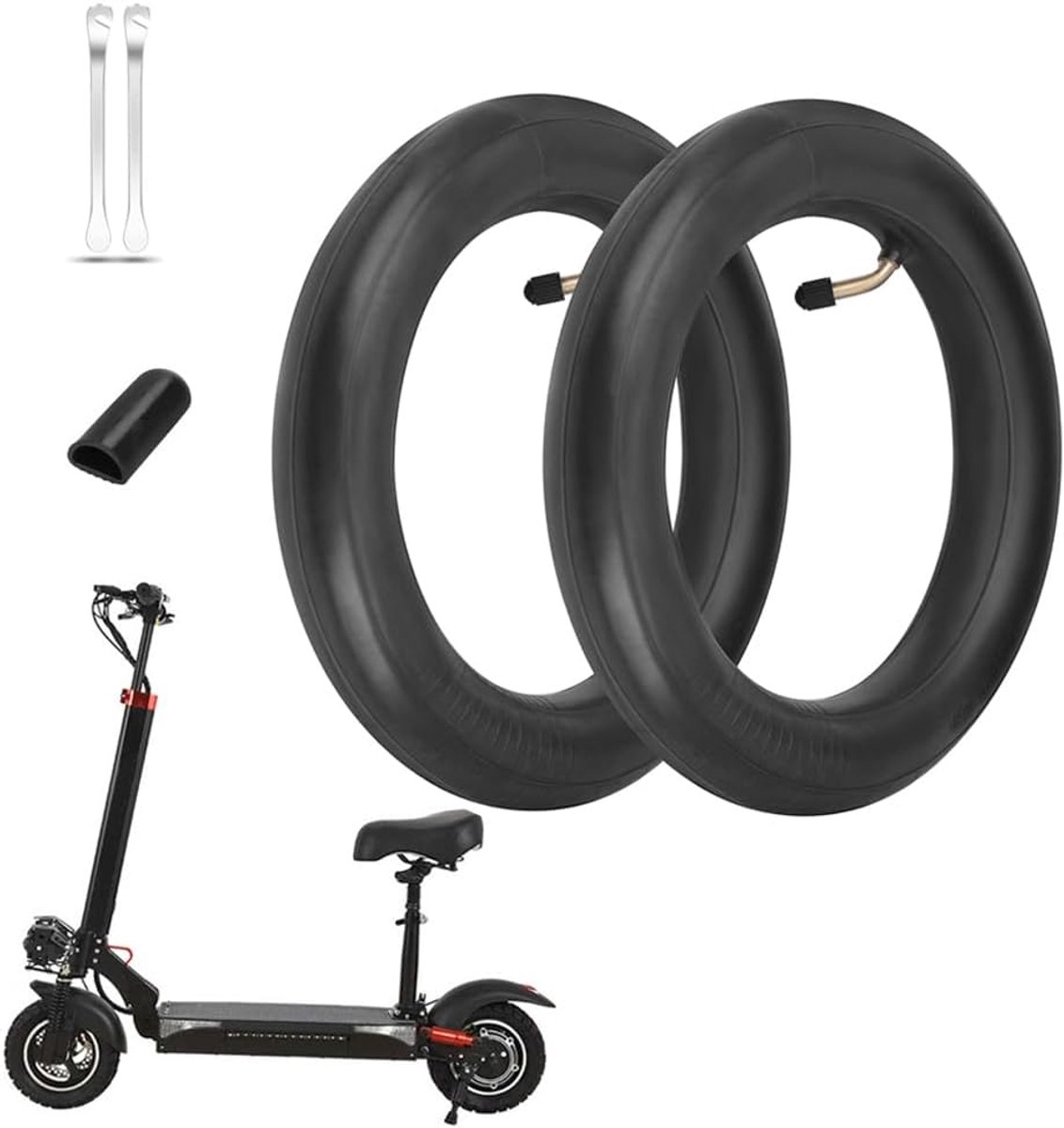 10 x 3,0 cm voor elektrische step, 10 inch versterkte binnenband voor KUGOO M4 Pro, Zero 10x, Dualtron Victor, Kaabo, mini-scooter