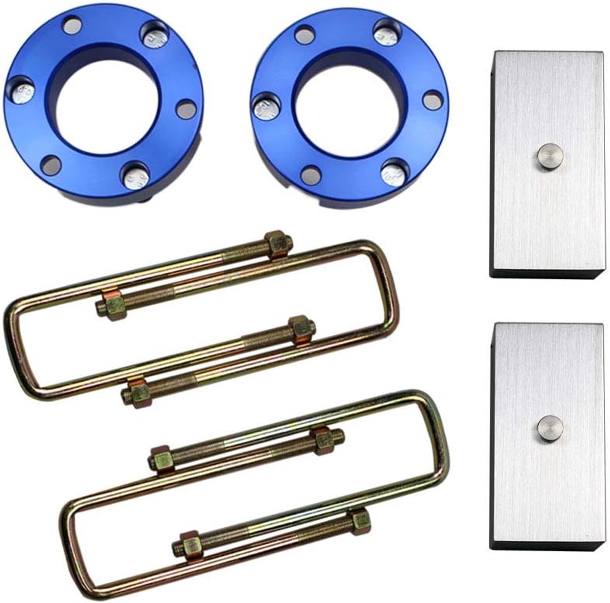 32 mm voorvering Spacers 51 mm achterveringblokken Lift Up Kits voor Ranger T6 BT50 2011-2018 Raise Adapter Strut Spring (voor en achter)