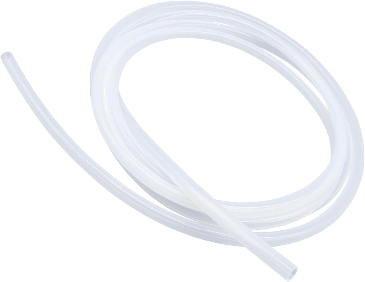 Voedselveilige transparante siliconen buis, afmeting 15 mm x 18 mm, lengte 3,6 m (11,8 ft), dikte 1,5 mm. Flexibele rubberen slang voor lucht/waterleidingen