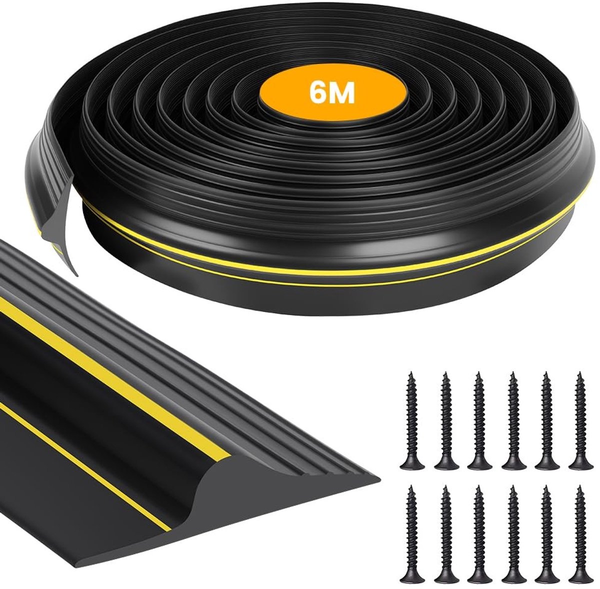 SolidKeus - Universele Garagedeurafdichting met Schroeven