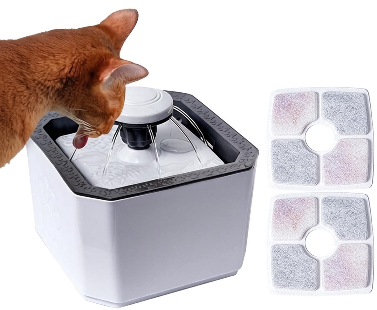 Elzusha - Draadloze Kattenwaterfontein 2,5L