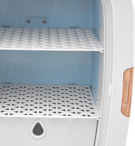 Mini Koelkast - Cosmetica Koeler - Huidverzorging Koelen - Koelen en Verwarmen - 12 Liter - Wit van MINI — afbeelding 5