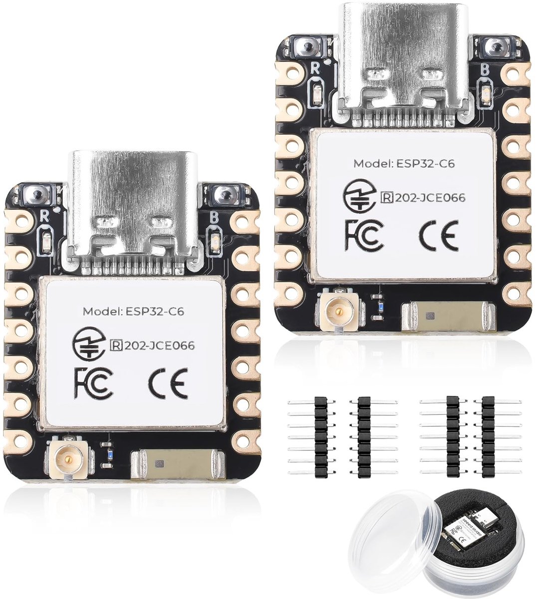 Elzusha - Ontwikkelingsbord met WiFi 6, Bluetooth 5.3, Zigbee en Thread