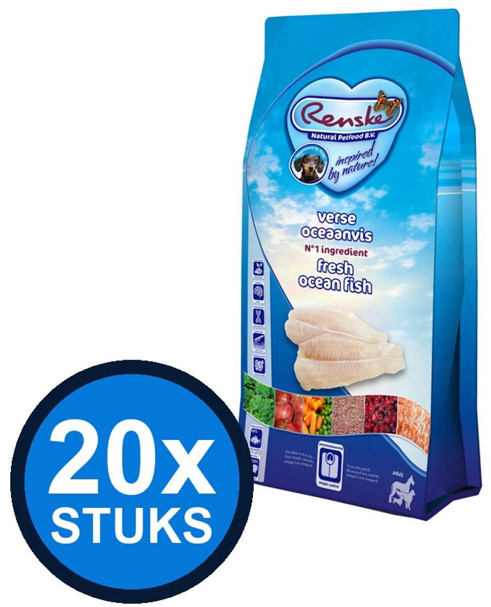 Renske Renske vers hond adult vis 395gr