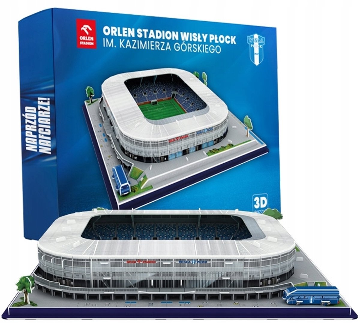 3D Voetbalstadion Puzzel - 81 Delen - Cadeau Idee