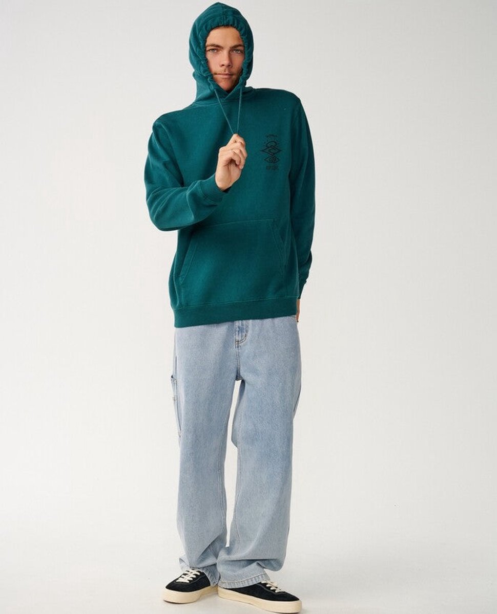 Rip Curl Search Icon Hood - Blue Green