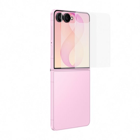Samsung Galaxy Z Flip 8 Anti Reflectie Screenprotector Kunststof Duo Pack