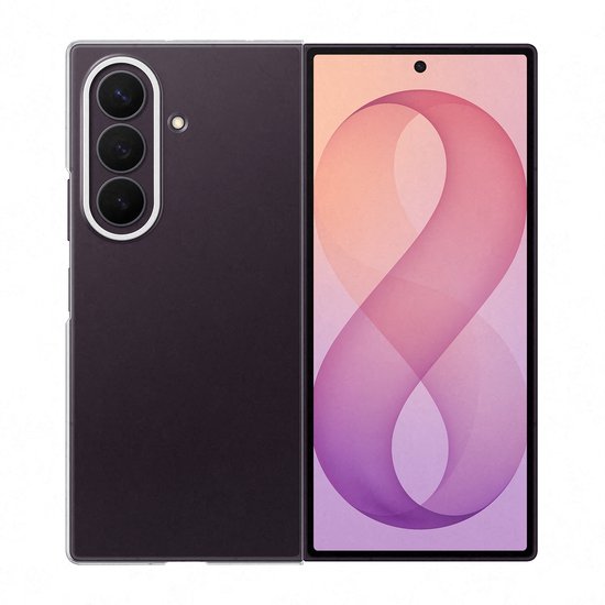 Samsung Galaxy Z Fold 8 Ultra Soft Case Back Cover Transparant