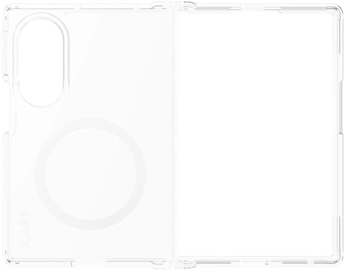 CARE by PanzerGlass Urban Combat Case geschikt voor Samsung Galaxy Z Fold 8 - Transparant — cadeau in Telefoon & Tablet - foto 3