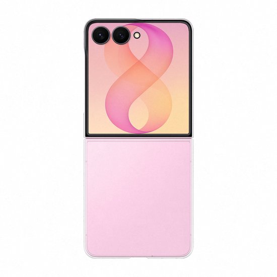 Samsung Galaxy Z Flip 8 Soft Case Back Cover Transparant