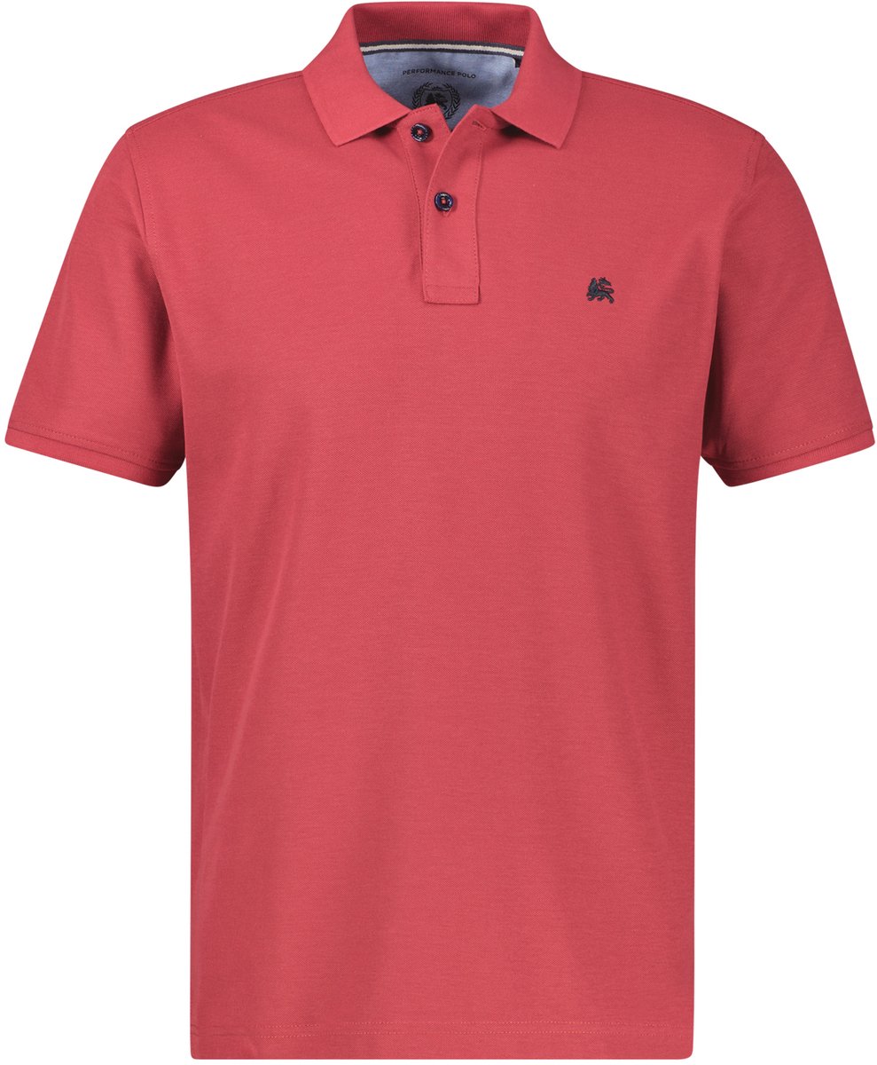 LERROS Poloshirt met COOL & DRY-functie in piquékwaliteit , Maat: XXL , Kleur: MUTED RED , 60% katoen, 40% polyester