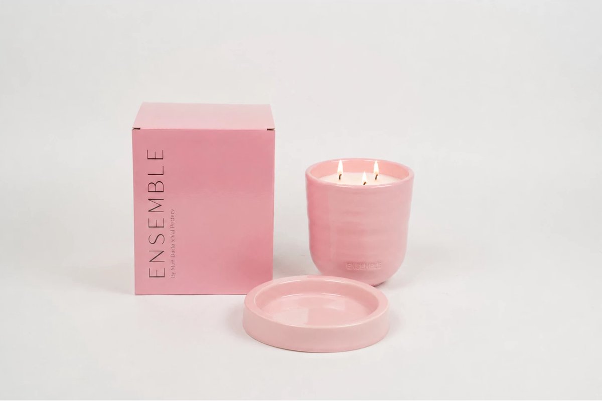 Mon Dada x Val Pottery Ensemble indoor refill set lush pink