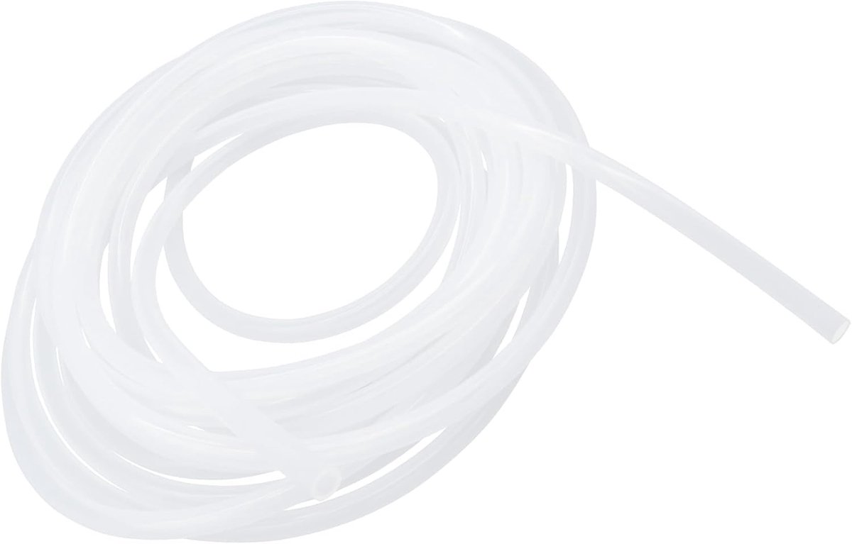 siliconenbuis Food Grade slang 9 mm binnendiameter x 12 mm buitendiameter 5 meter, flexibele siliconen buis water lucht buis pijp helder