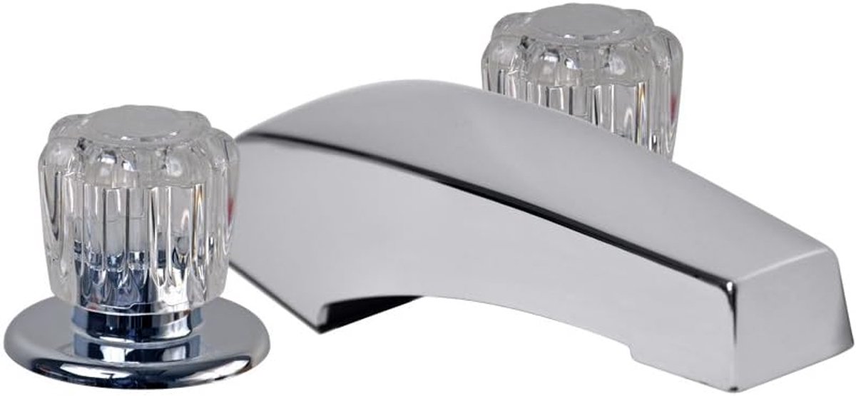 10661 Stacaravan Tub Kraan in Chrome