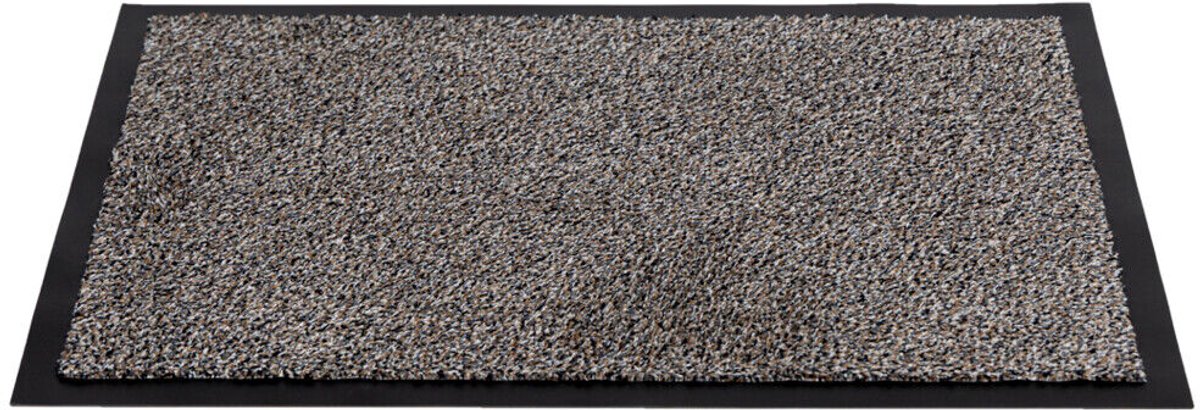 Droogloopmat Graniet - Wasbare Deurmat Binnen - 50 x 80 cm - Antislip - Katoen & Polyester