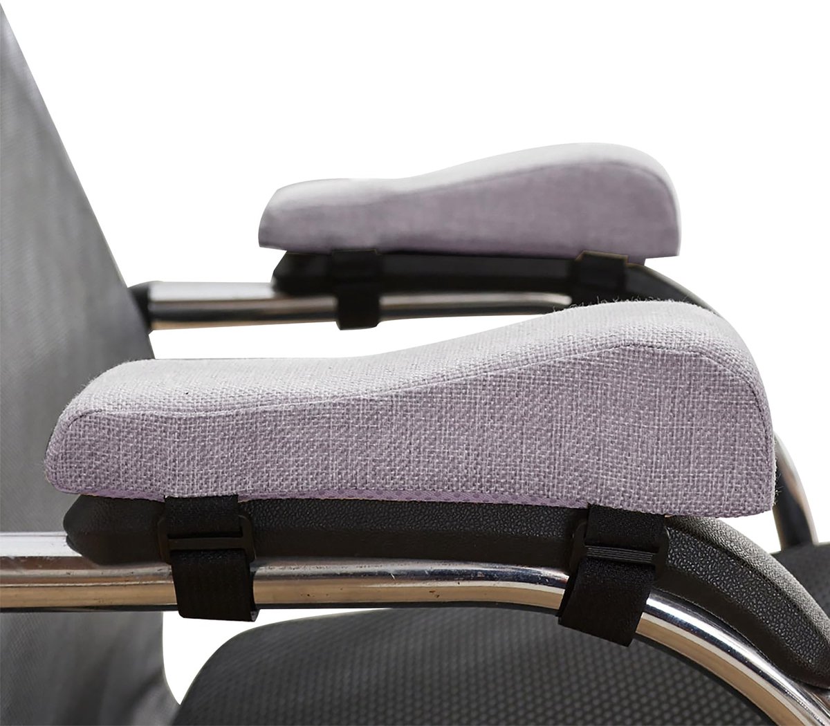 Namajunas - Ergonomische bureaustoel armleuning hoes met traagschuim - 2 Stuks - Antislip - Verhoogde ondersteuning voorkomt onbelaste armen - Gamestoel armleuning hoes - Antislip elleboog steun kussen - Armsteun cover - Kantoorstoel accessoires