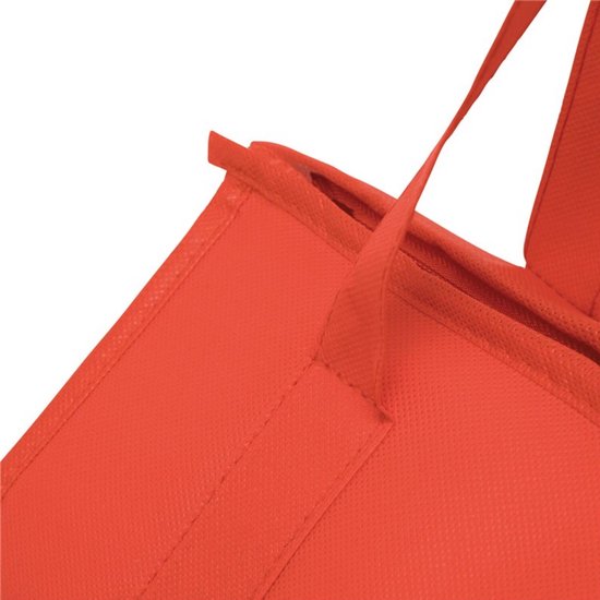 Koeltas Degree - rood - boodschappen - 23 liter - 35 x 25 x 38 cm - shopper model - lunchtas — afbeelding 2