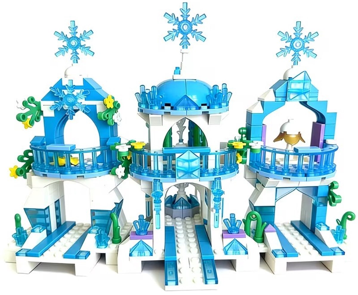 K&R Ventures® Prinsessenkasteel Bouwset - 504 Bouwstenen - Inclusief Figuren & Accessoires - Sprookjeskasteel - Cadeau voor Kinderen vanaf 6 Jaar