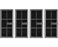 (Set van 4) X40 Ultra vervangende HEPA-filters voor Dreame L10s Ultra Gen 2 / L10S Pro Ultra Heat / X30 Ultra / L40 Ultra / Mova P10 Pro / P50 Pro / P50 Ultra robotstofzuigers – Accessoireset